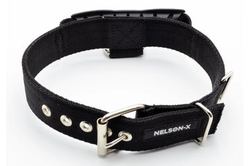 NELSON-X Hundehalsband mit Griff 4 cm