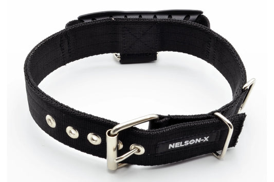 NELSON-X Hundehalsband mit Griff 5 cm