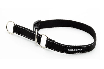 NELSON-X halbreflektierendes Hundehalsband